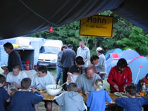 Gemeinsames Essenfassen ist angesagt